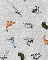  Pijama gri cu dinozauri