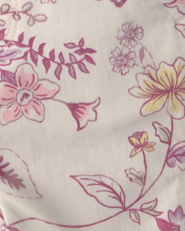  Salopeta cu imprimeu floral