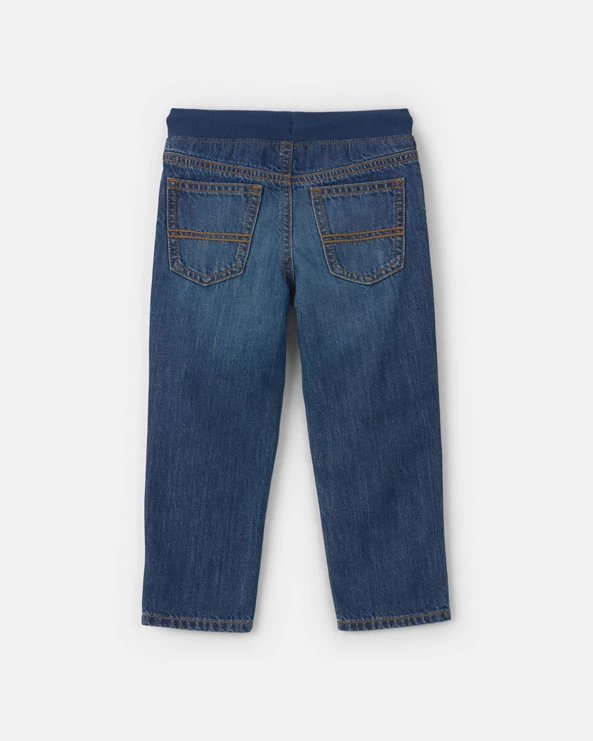  Джинсы со шнурком Dark Wash
