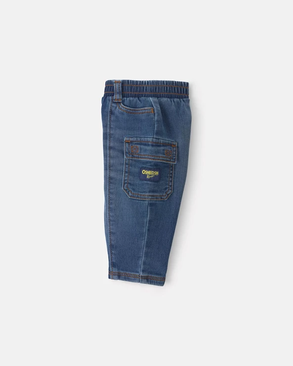  Джинсы карго Medium Wash