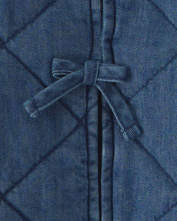  Jacheta matlasata din denim