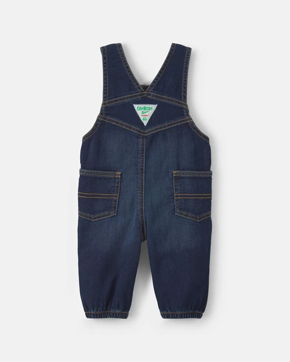  Salopeta din denim Dark Wash