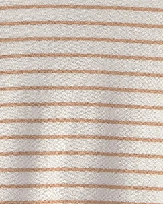  Set 2 piese Stripes - bluza cu maneca lunga si salopeta