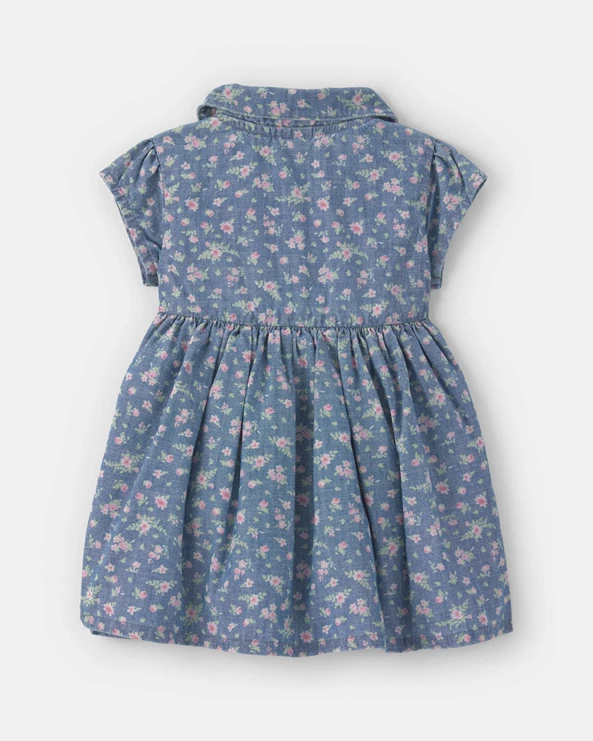  Rochita cu imprimeu floral Chambray