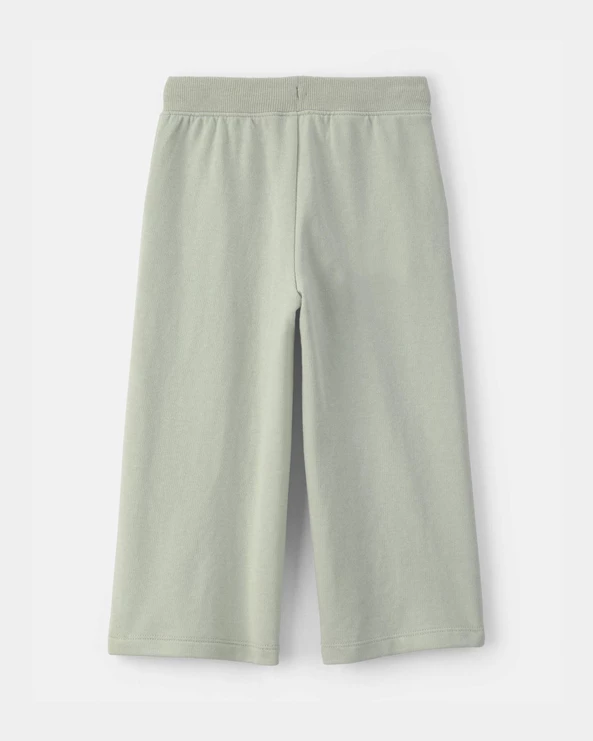  Прямые брюки со шнурком Green