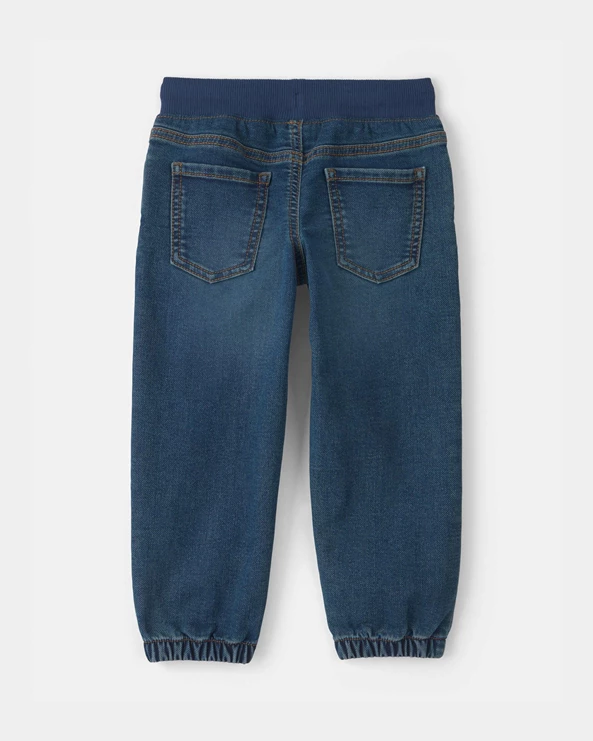  Blugi joggeri Dark Wash