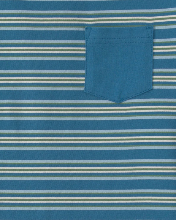  Bluza cu maneca lunga cu dungi