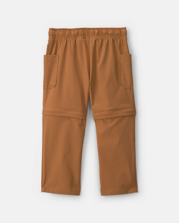  Pantaloni cu craci detasabili Brown