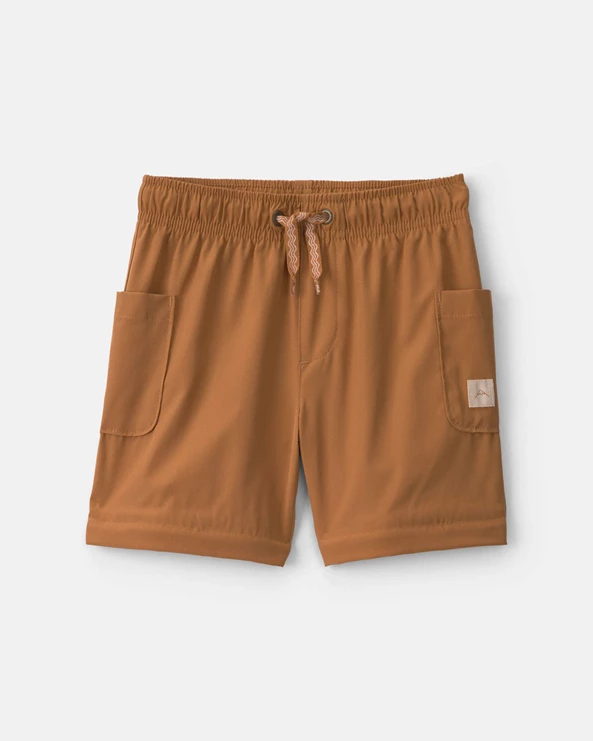  Pantaloni cu craci detasabili Brown