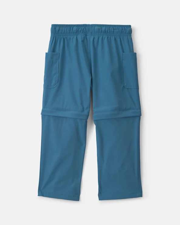  Pantaloni cu craci detasabili Teal