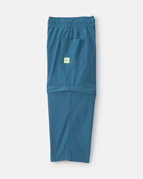  Pantaloni cu craci detasabili Teal