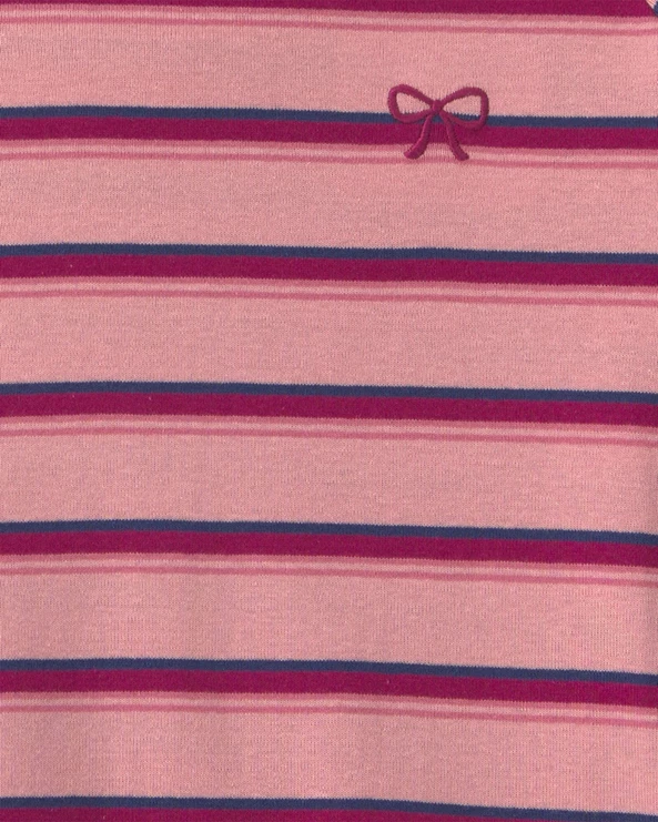  Bluza cu maneca lunga cu dungi