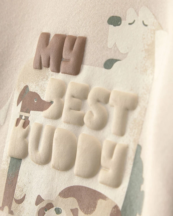 Комплект 2 в 1 My Best Friend - свитшот и брюки