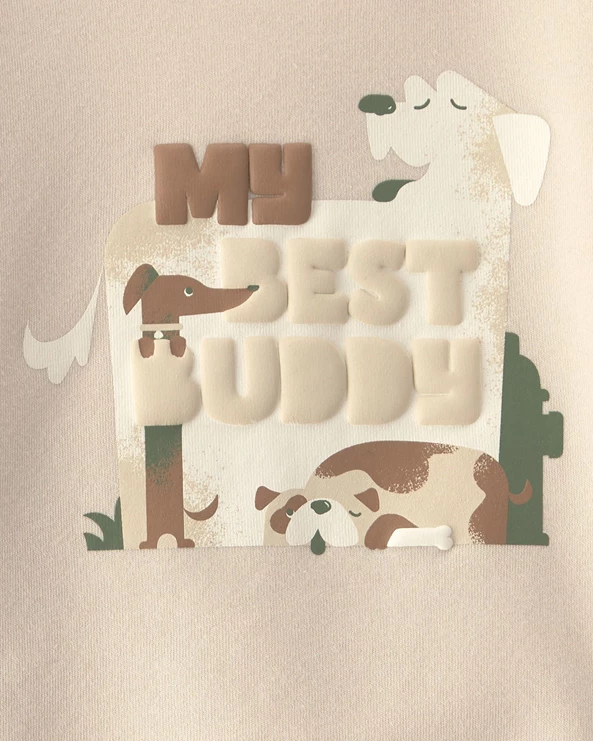  Комплект 2 в 1 My Best Friend - свитшот и брюки
