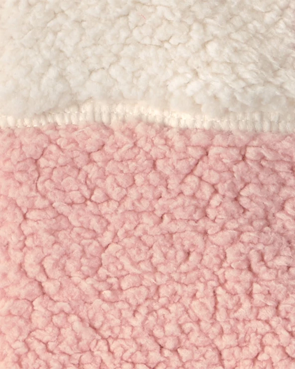  Set 3 piese Pink Colorblock - vesta, colanti si body