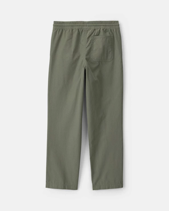  Pantaloni cu elastic in talie Olive