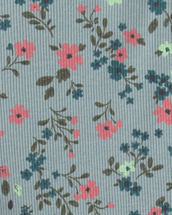  Комплект 2 в 1 Floral - блузка и расклешенные леггинсы