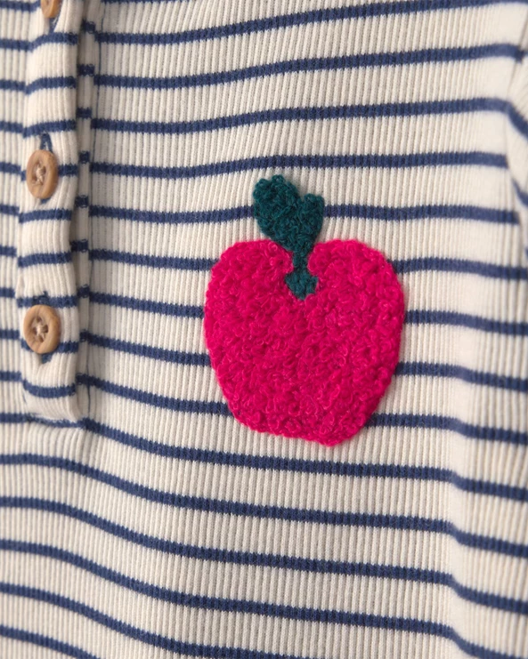  Комплект 2 в 1 Apple - лонгслив и брюки