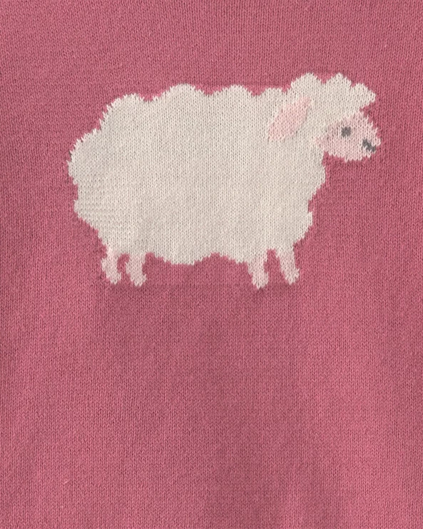  Set 2 piese Sheep - pulover subtire si pantaloni