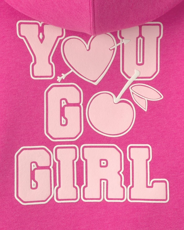  Комплект 2 в 1 You Go Girl - худи и спортивные брюки