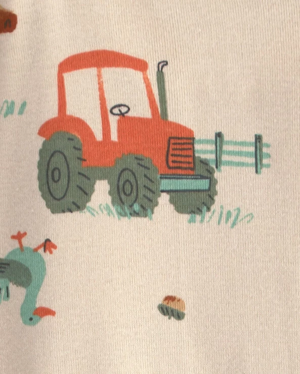  Хлопковая пижама Farm Print