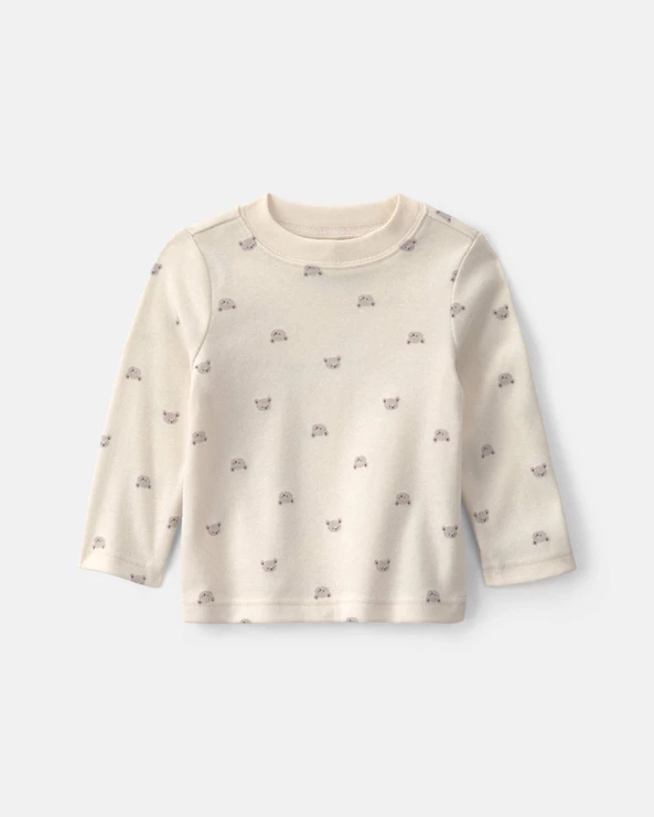  Set 2 piese Teddy - salopeta lunga si bluza