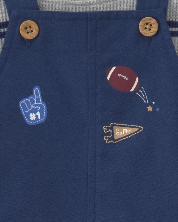  Set 2 piese Sports - salopeta lunga si bluza