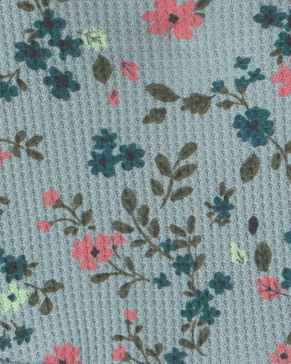  Set 3 piese Floral - rochita, dresuri si bentita