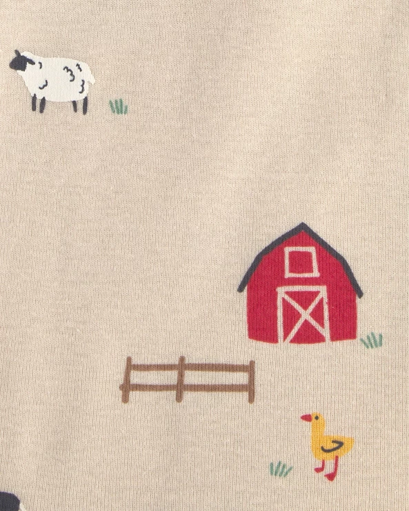  Комплект 5 боди с короткими рукавами Farm