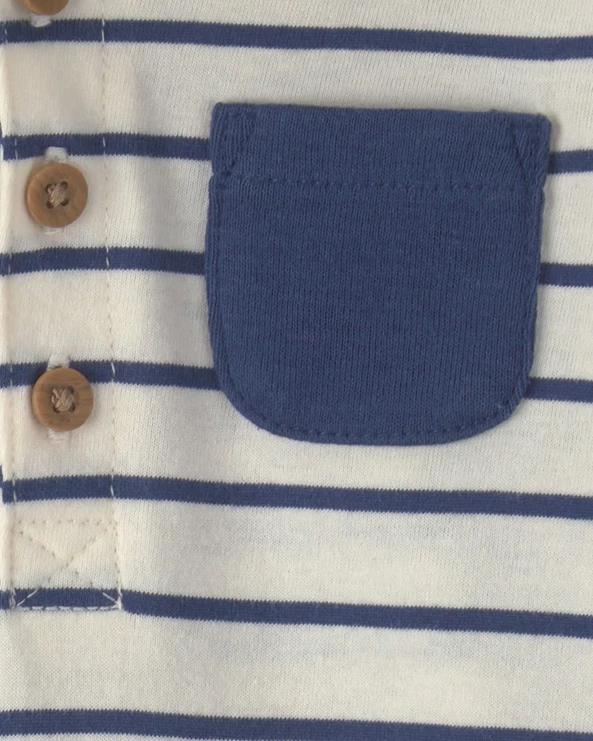  Set 2 piese Stripes - body cu gluga si pantaloni