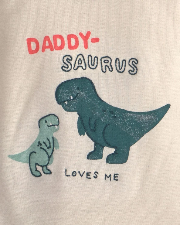  Комплект 2 в 1 Daddy-saurus Loves Me - боди и брюки
