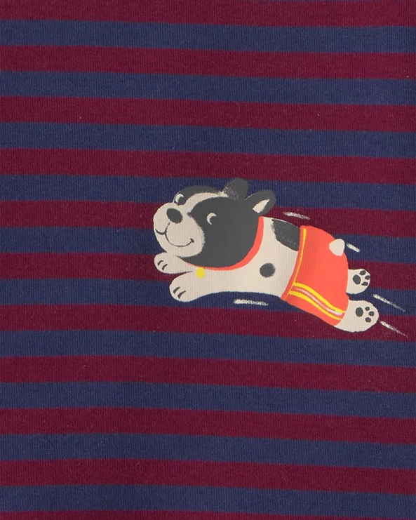  Set 2 pijamale din bumbac Dog Print