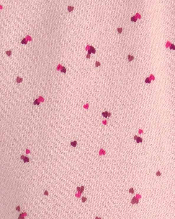  Комплект 3 в 1 Pink Hearts - жилет с капюшоном, боди и брюки