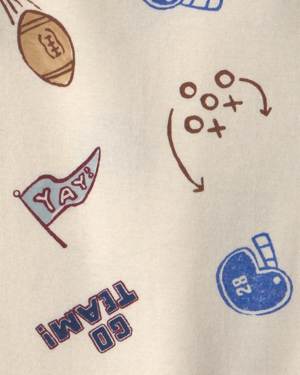  Set 3 piese Football - hoodie, body si pantaloni