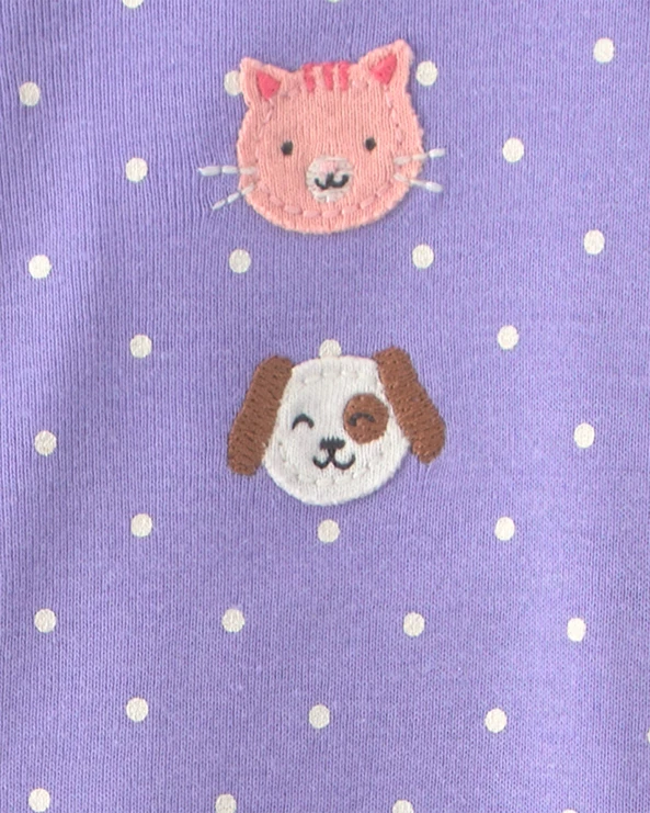  Хлопковая пижама Animals