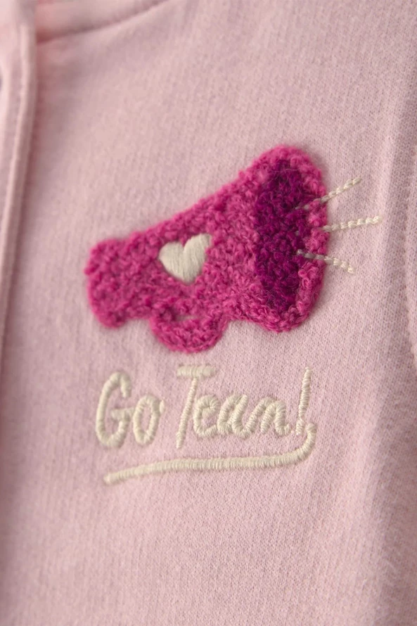  Комплект 3 в 1 Pink Varsity - куртка, боди и брюки