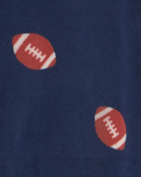  Пижама с закрытыми ножками Football