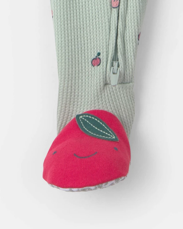  Pijama cu talpa Tiny Apples