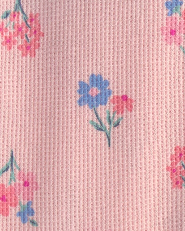  Pijama cu talpa Tiny Flowers