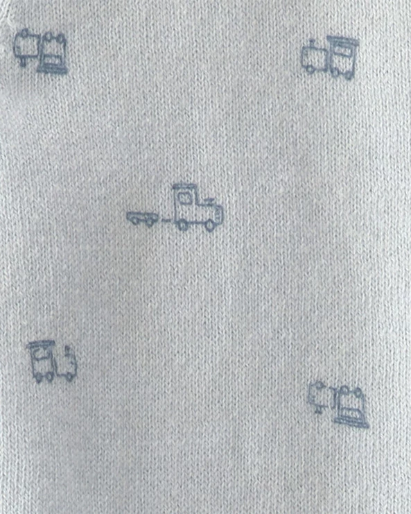  Set 2 piese Train - cardigan si pantaloni