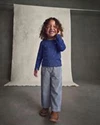  Bluza cu maneca lunga Navy