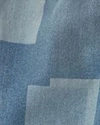  Blugi drepti cu petice Medium Wash