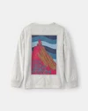  Bluza cu maneca lunga cu imprimeu