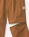  Pantaloni cu craci detasabili Brown