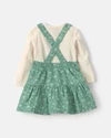  Комплект 3 в 1 Bow Floral - сарафан, боди и носочки