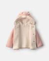  Cardigan tricotat cu captuseala Baby Pink