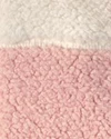  Set 3 piese Pink Colorblock - vesta, colanti si body