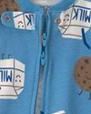  Хлопковая пижама с закрытыми ножками Cookies & Milk