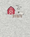  Комплект 5 боди с короткими рукавами Farm