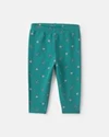  Set 3 piese Floral - vesta cu nasturi, body si colanti